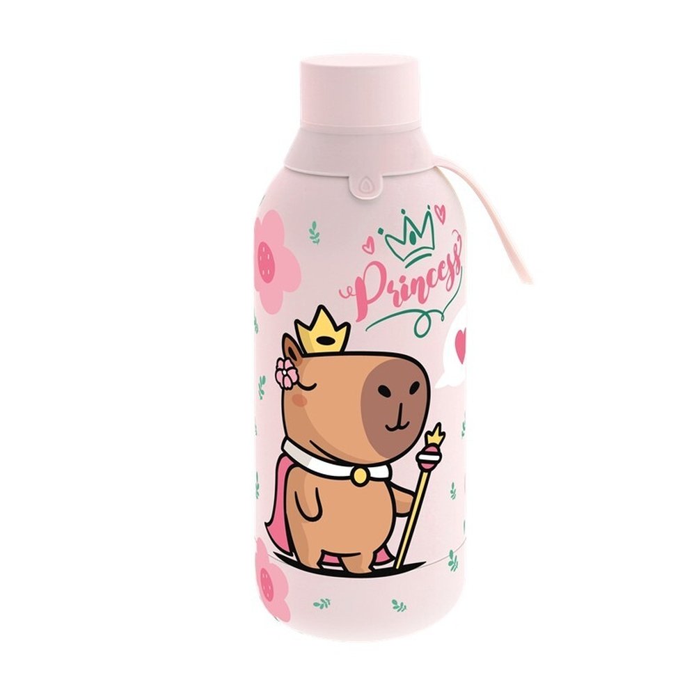 BOTELLA TERMICA 500ML QUEEN CAPIBARA | LOVELY STORY | 1 UNIDAD | 8435458189670