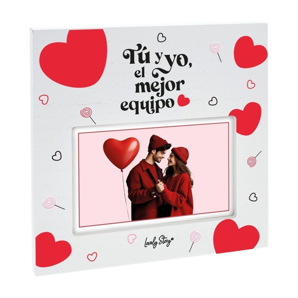 Marcos de Fotos Tu y Yo el Mejor Equipo Lovely Enamorados Imagen principal del producto