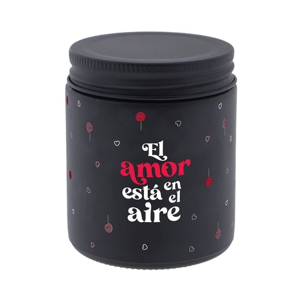 Vela aromática Black El Amor Está en el Aire Lovely Enamorados