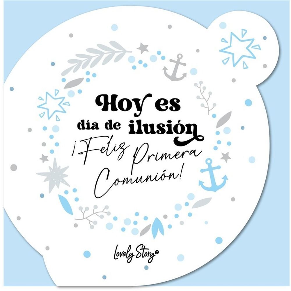 Tarjeta Felicitacion Hoy Es Dia de Ilusión Primera Comunión Lovely Comunion