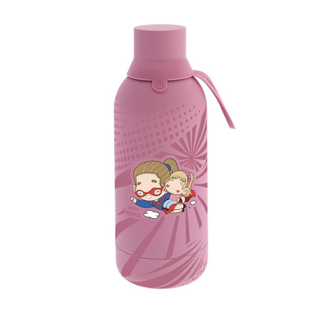 Botella Térmica 500ml Super Mama Lovely Madre