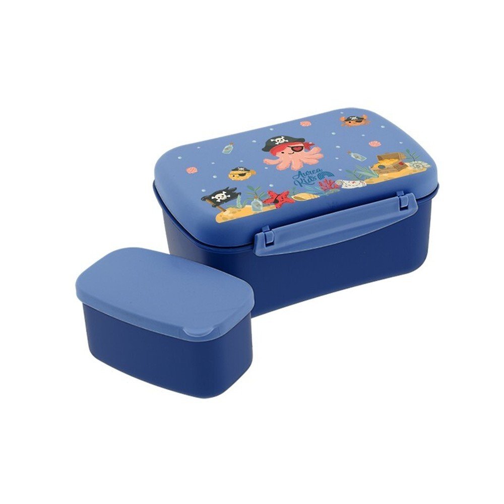 Sandwichera Hermetica Dark Blue Explorer Octopus AUREA Imagen principal del producto