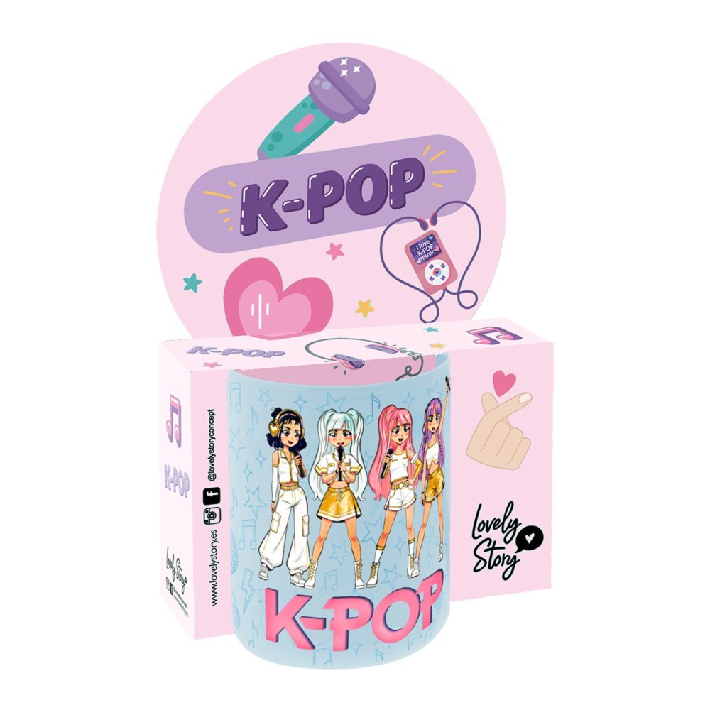 Taza 330 ML Sky K-pop Lovely Story