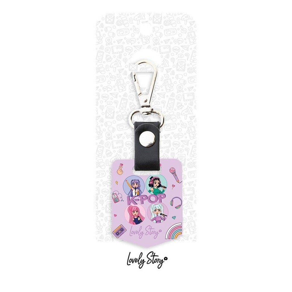 Llavero Lilac K-pop Lovely Story Regalo Imagen principal del producto