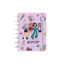 Libreta Anillas A5 Discos Cuadricula Lilac K-pop Lovely Story
