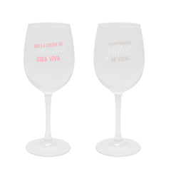 COPAS DE VINO PARA BRINDAR (Y LO QUE SURJA) | MR WONDERFUL | 1 UNIDAD | 8435460721820