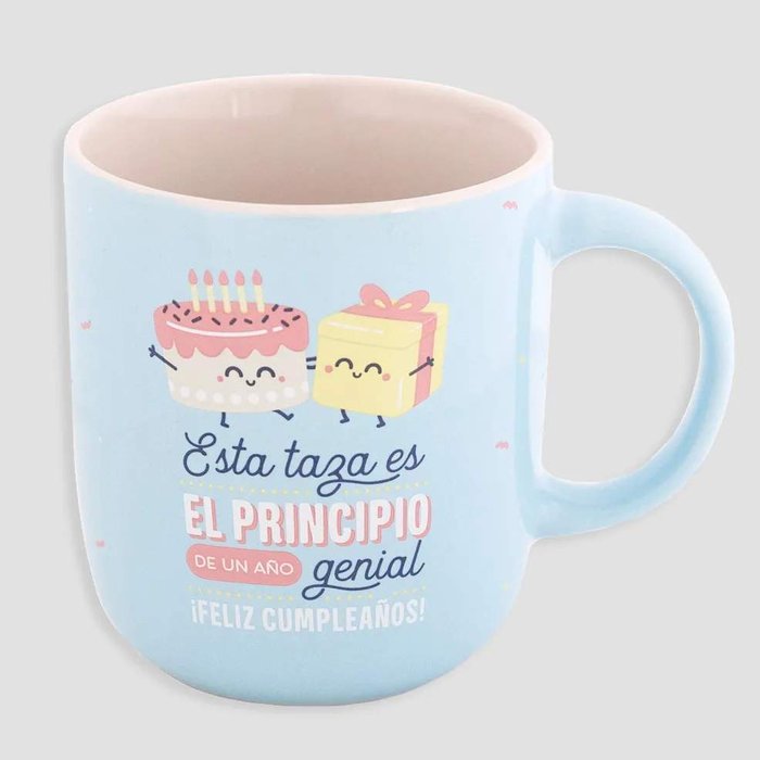 TAZA - ESTA TAZA ES EL PRINCIPIO DE UN AÑO GENIAL | MR WONDERFUL | 1 UNIDAD | 8435460792325 Imagen principal del producto