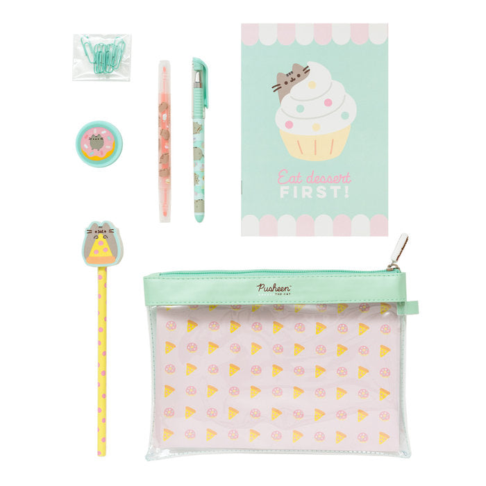 Super Set de Papelería Pusheen Foodie Collection GRUPO ERIK MERCHANDISING