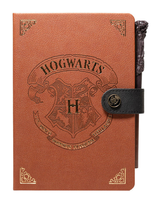 Cuaderno A5 con Bolígrafo Varita Harry Potter Grupo Erik Merchandising