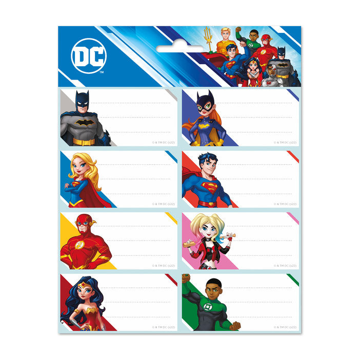 ETIQUETAS ESCOLARES DC COMICS BATMAN | 10 UNIDADES | (GRUPO ERIK EDITORES) Imagen principal del producto