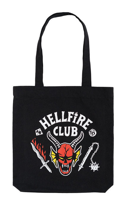 Bolso de Tela Stranger Things Hellfire Club GRUPO ERIK MERCHANDISING