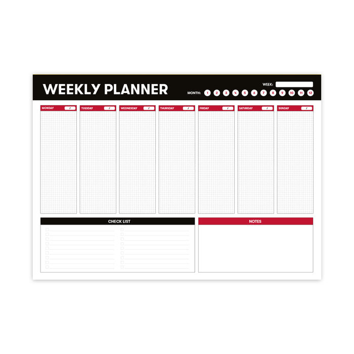 Planner Semanal A3 Generico Grupo Erik Agendas