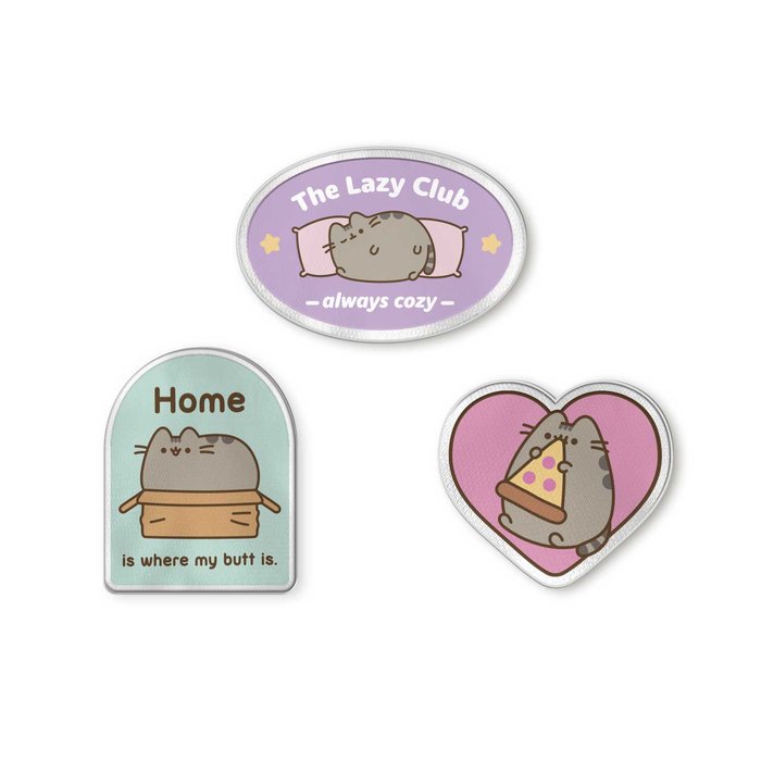 SET DE 3 PARCHES PUSHEEN | GRUPO ERIK ME | 1 UNIDAD | 8435497297596