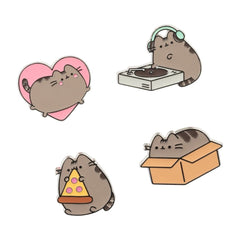 SET DE 4 PINS PUSHEEN | GRUPO ERIK ME | 1 UNIDAD | 8435497297923