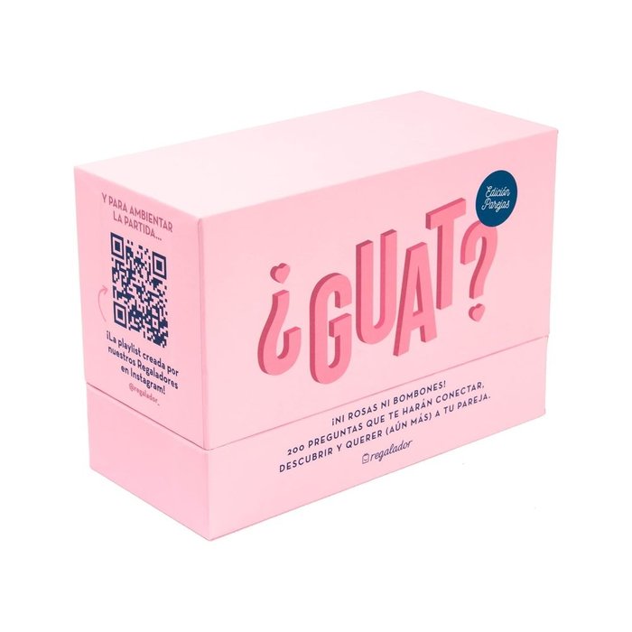 Juego de mesa Guat Preguntas Edición Parejas HELLOFUN Imagen principal del producto