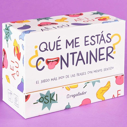 JUEGO DE MESA QUE ME ESTAS CONTAINER | HELLOFUN | 1 UNIDAD | 8435498602573