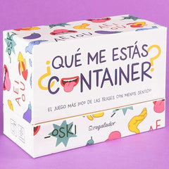 JUEGO DE MESA QUE ME ESTAS CONTAINER | HELLOFUN | 1 UNIDAD | 8435498602573