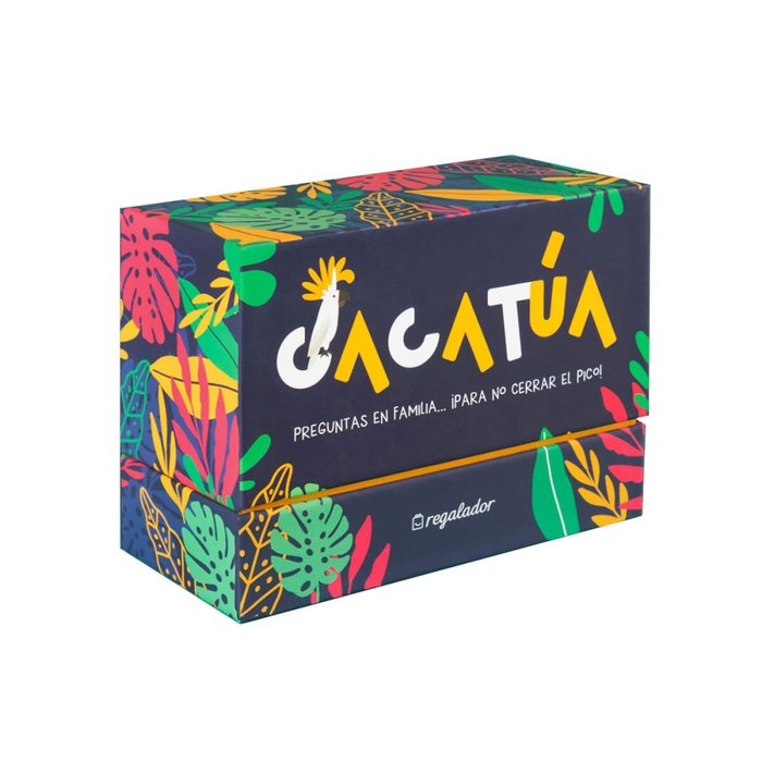 JUEGO DE MESA CACATUA PREGUNTAS EN FAMILIA | HELLOFUN | 1 UNIDAD | 8435498602597