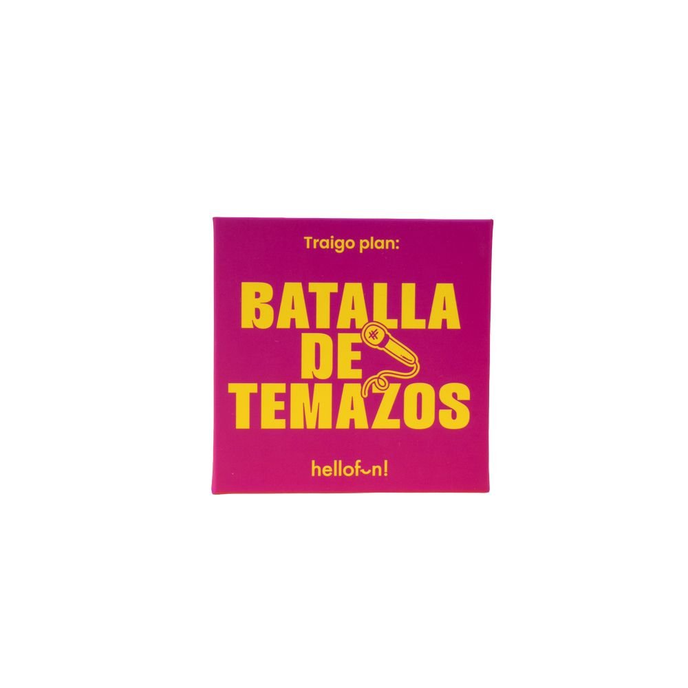 Juego de Mesa Batalla de Temazos HELLOFUN Imagen principal del producto
