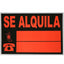 Cartel Se Alquila 25x35 cm Pilalip