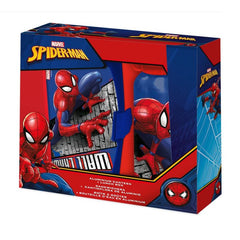 BOTELLA ALUMINIO 500ML CON SANDWICHERA SPIDERMAN | KIDS LICENSING | 1 UNIDAD | 8435507872553