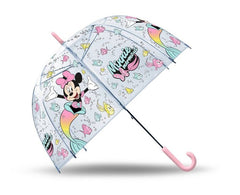 PARAGUAS TRANSPARENTE CAMPANA 46CM MINNIE | KIDS LICENSING | 1 UNIDAD | 8435507873239