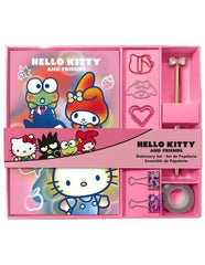 SET CUADERNO Y ACCESORIOS HELLO KITTY & FRIENDS | KIDS LICENSING | 1 UNIDAD | 8435507886949