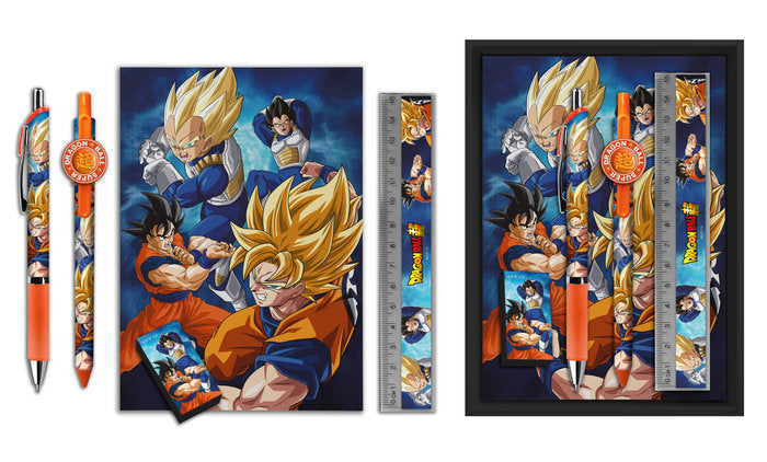 Caja con Papelería 5 Piezas Dragon Ball Kids Licensing