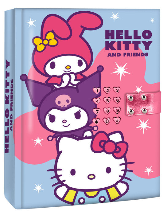 DIARIO SECRETO CON SONIDO HELLO KITTY & FRIENDS | 1 UNIDADES | (KIDS LICENSING)
