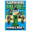 Cuaderno con Reloj LCD Minecraft Marca Kids Licensing