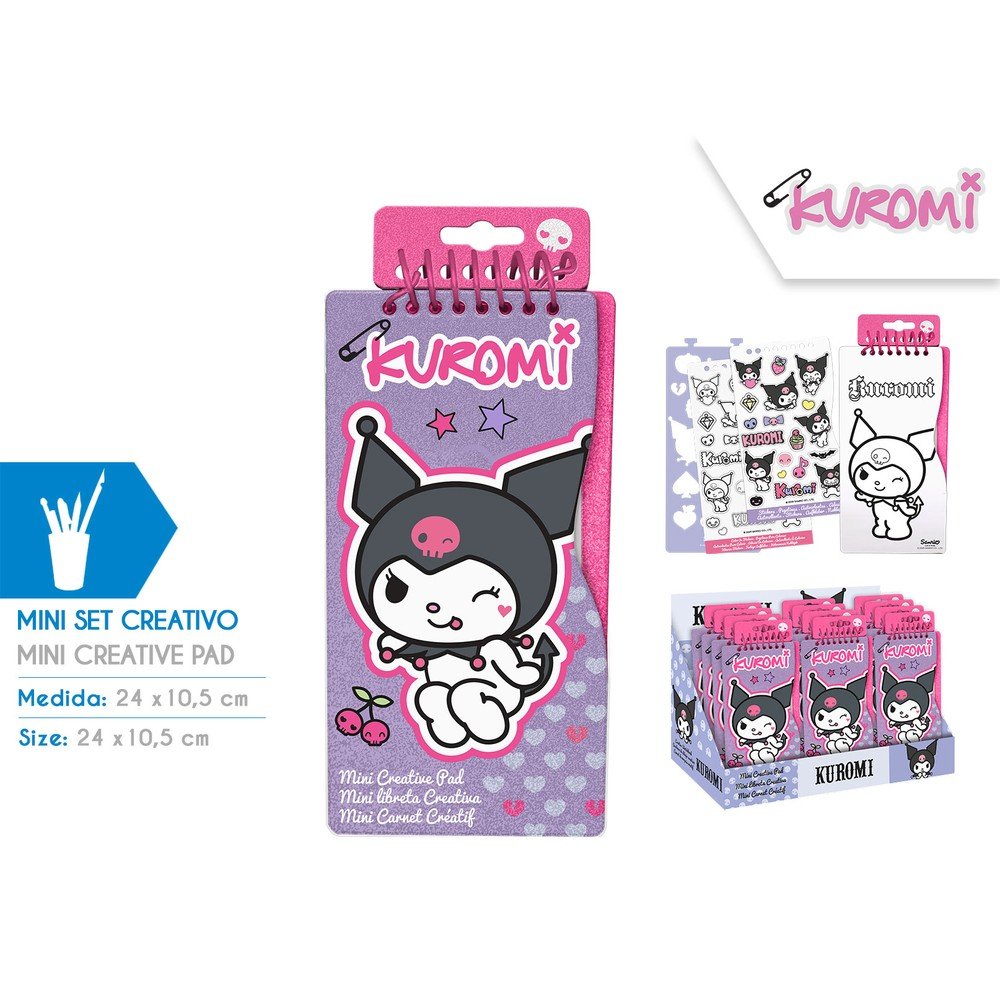 Set creativo mini para colorear Kuromi Imagen principal del producto