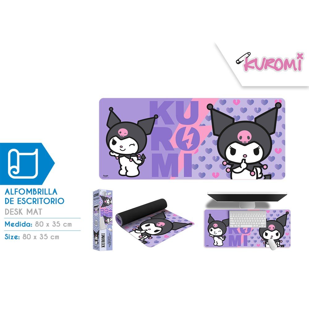 Alfombrilla de Escritorio Kuromi Marca Kids Licensing
