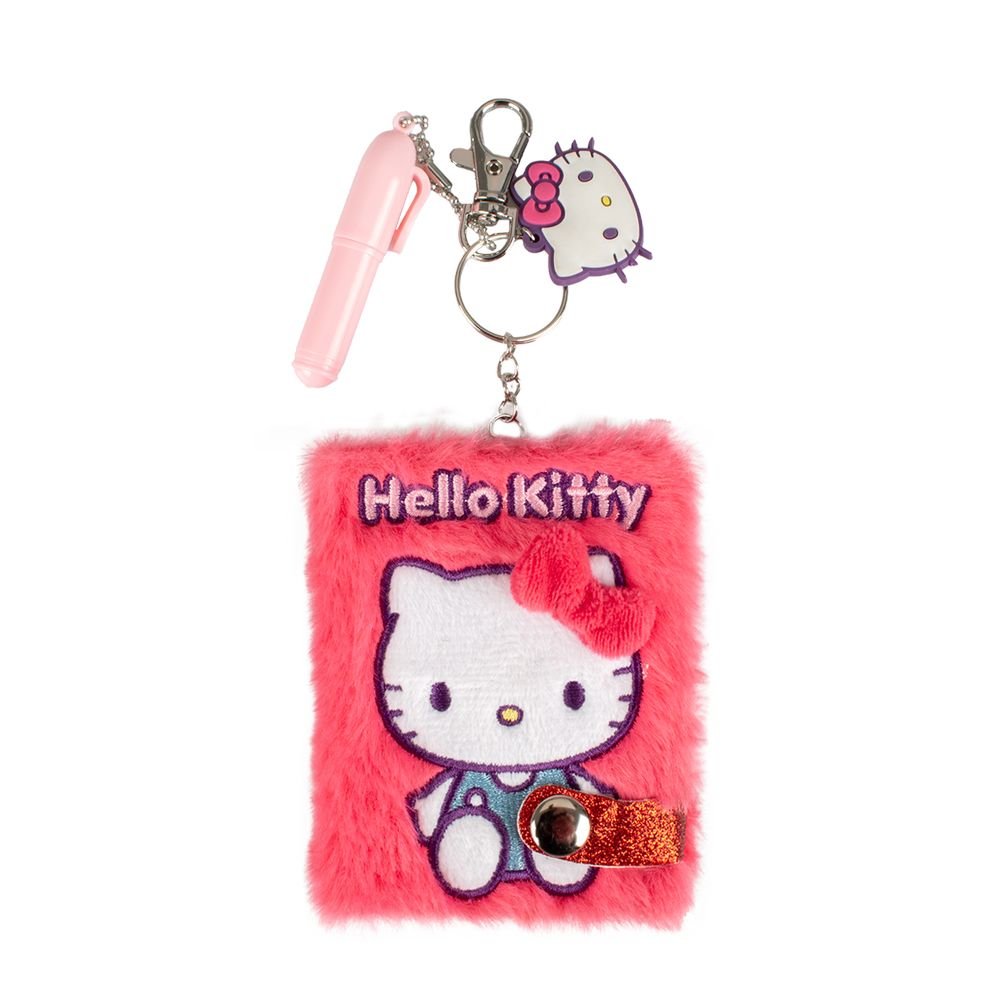 Cuaderno Llavero A7 Plush Hello Kitty & Friends KIDS LICENSING