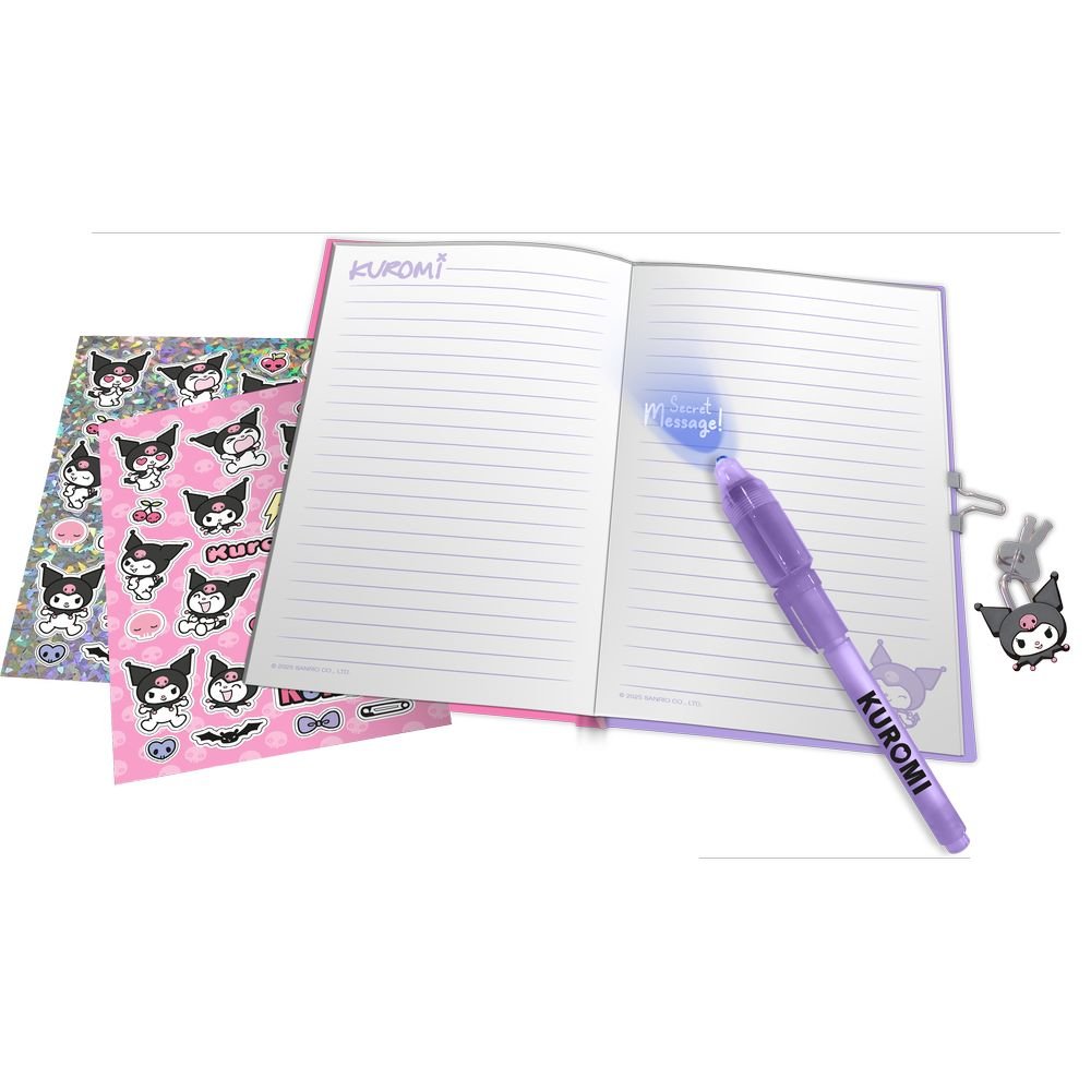 Diario con Bolígrafo Mágico Kuromi Kids Licensing