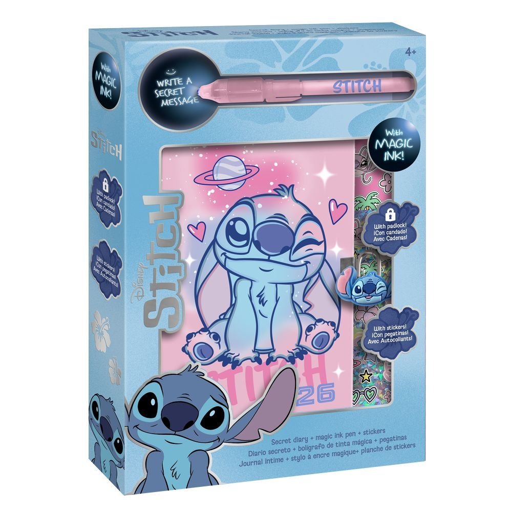 Diario con Bolígrafo Mágico Stitch Kids Licensing