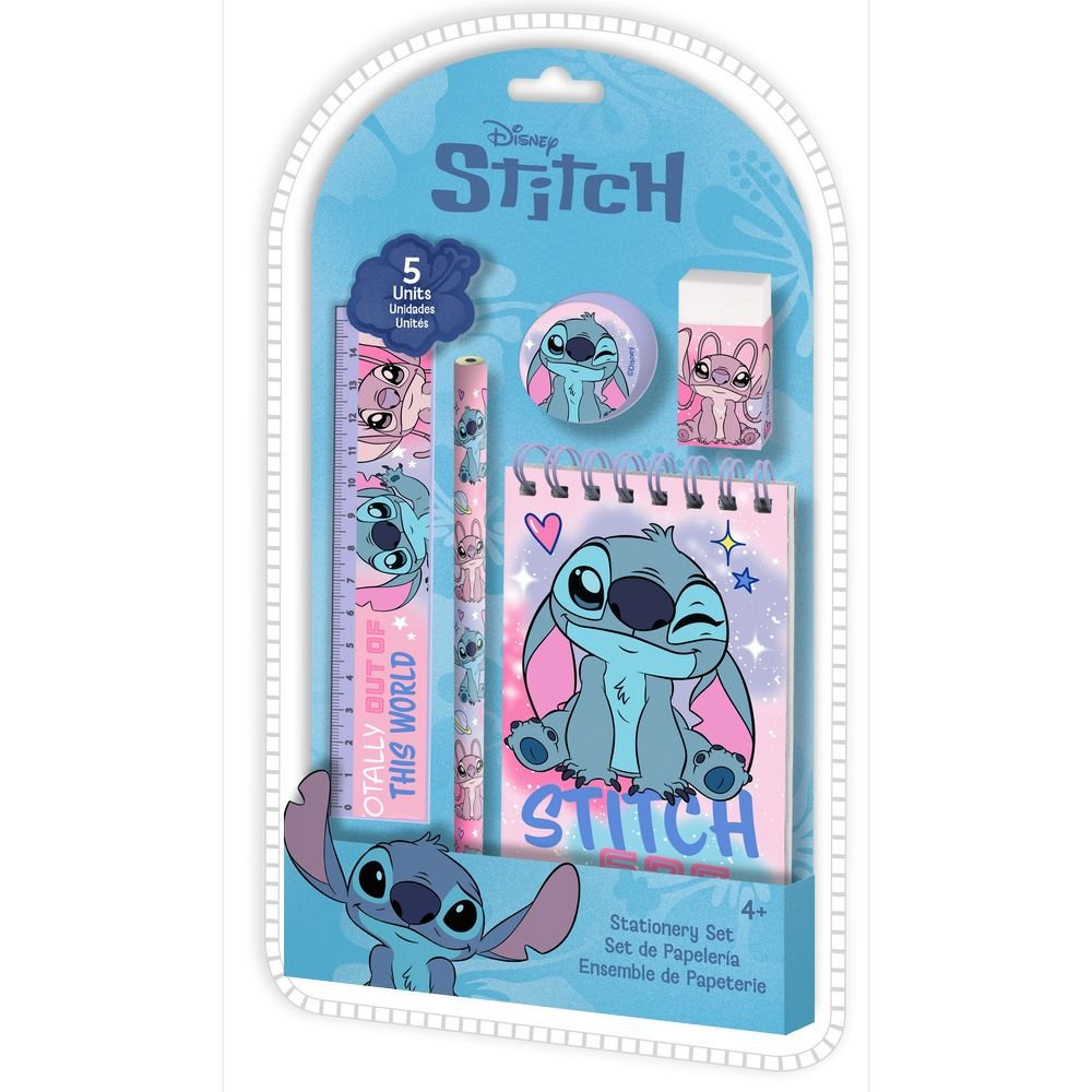 Set de Papelería 5 Piezas Stitch Kids Licensing