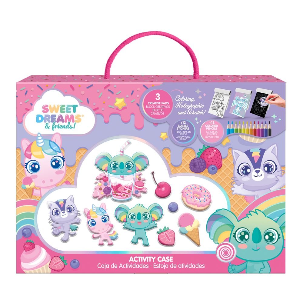 Maletín de Actividades con Pegatinas de Burbujas Sweet Dream Kids Licensing