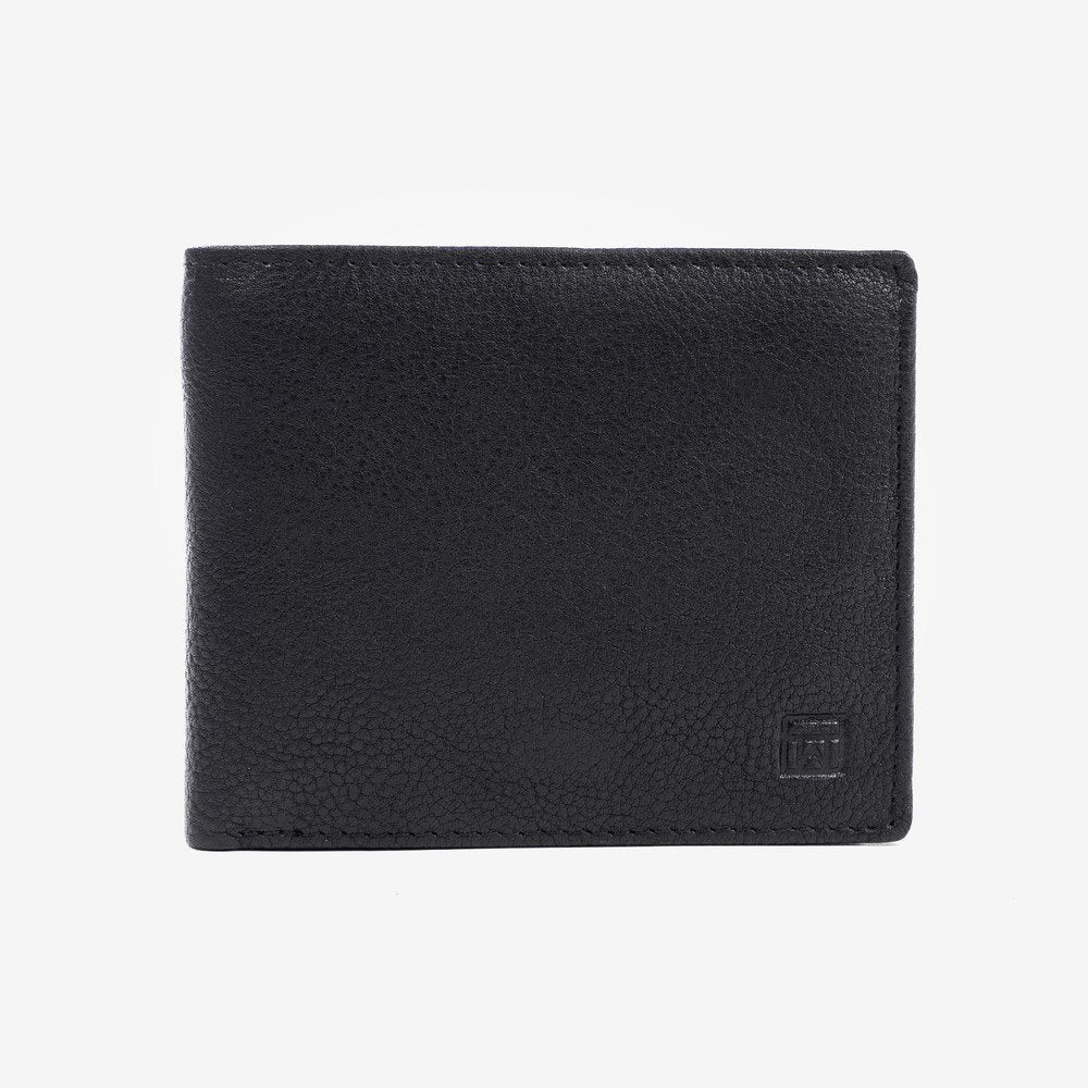 Billetero negro Colección Billeteros piel Wash MATTIES Imagen principal del producto