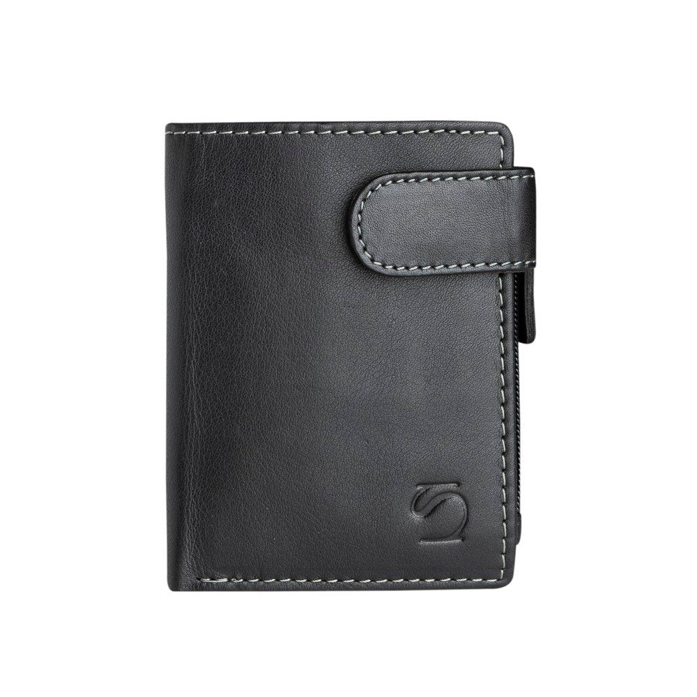 CARTERA HOMBRE EXOTICO LEATHER NEGRO | MATTIES | 1 UNIDAD | 8435547214757
