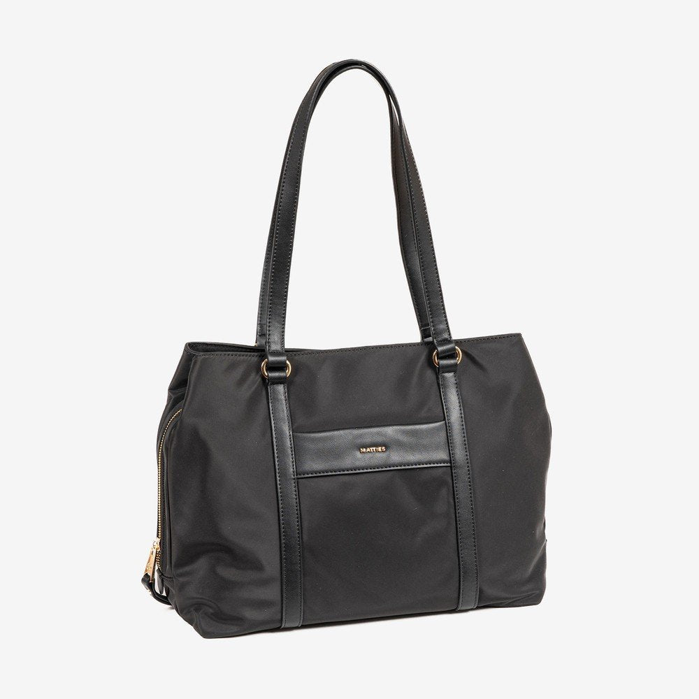 BOLSO BANDOLERA MUJER NEGRO BERJA 35X27X145CM | MATTIES | 1 UNIDAD | 8435547241265 Imagen principal del producto