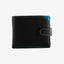 Cartera Horizontal Broche Monedero Negro Hudson MATTIES
