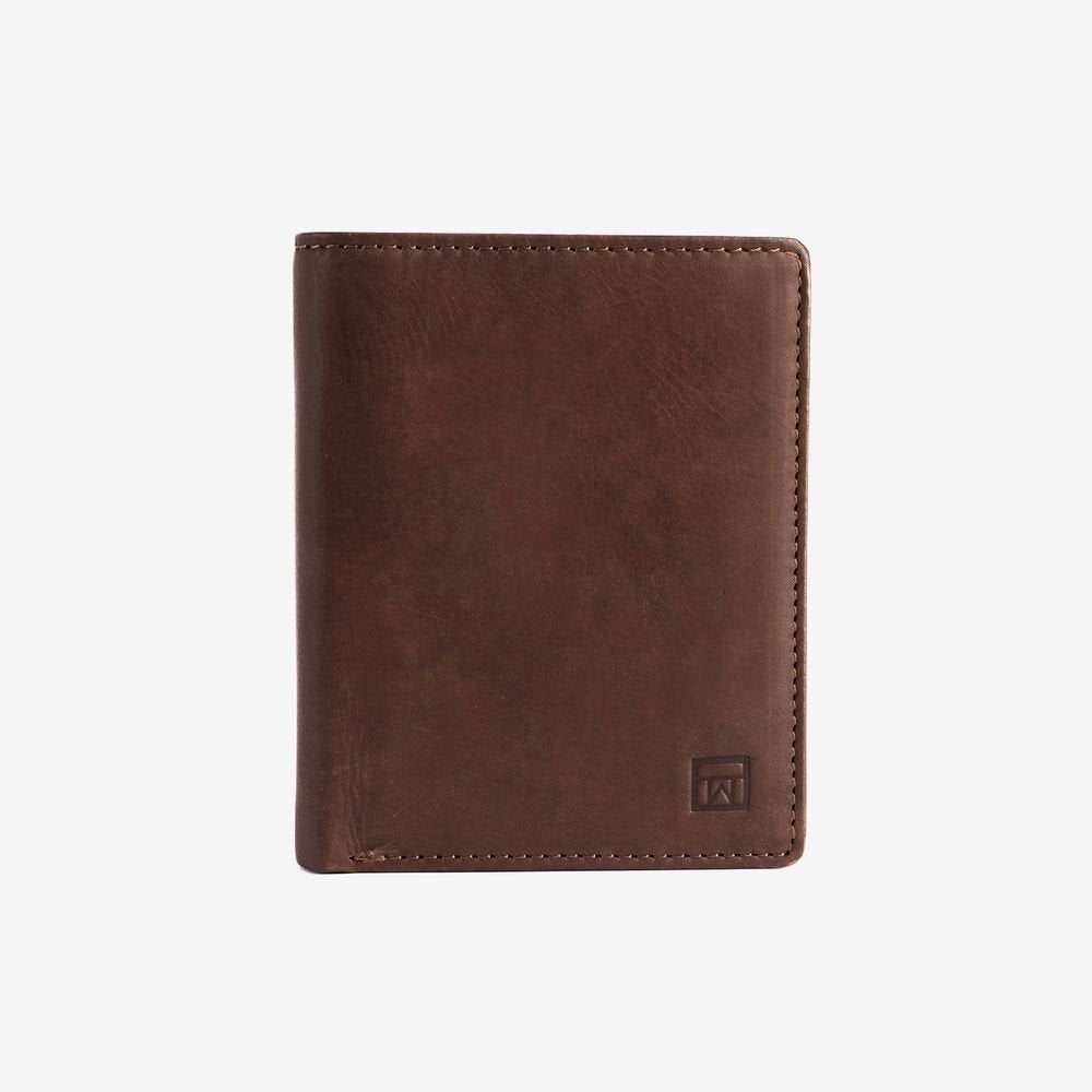 Cartera hombre vertical marrón New Antic MATTIES