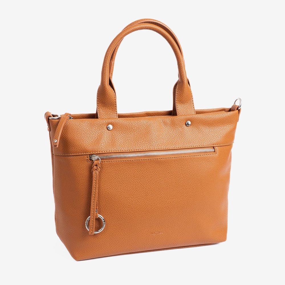 Bolso shopper con asas mujer camel Elara MATTIES Imagen principal del producto