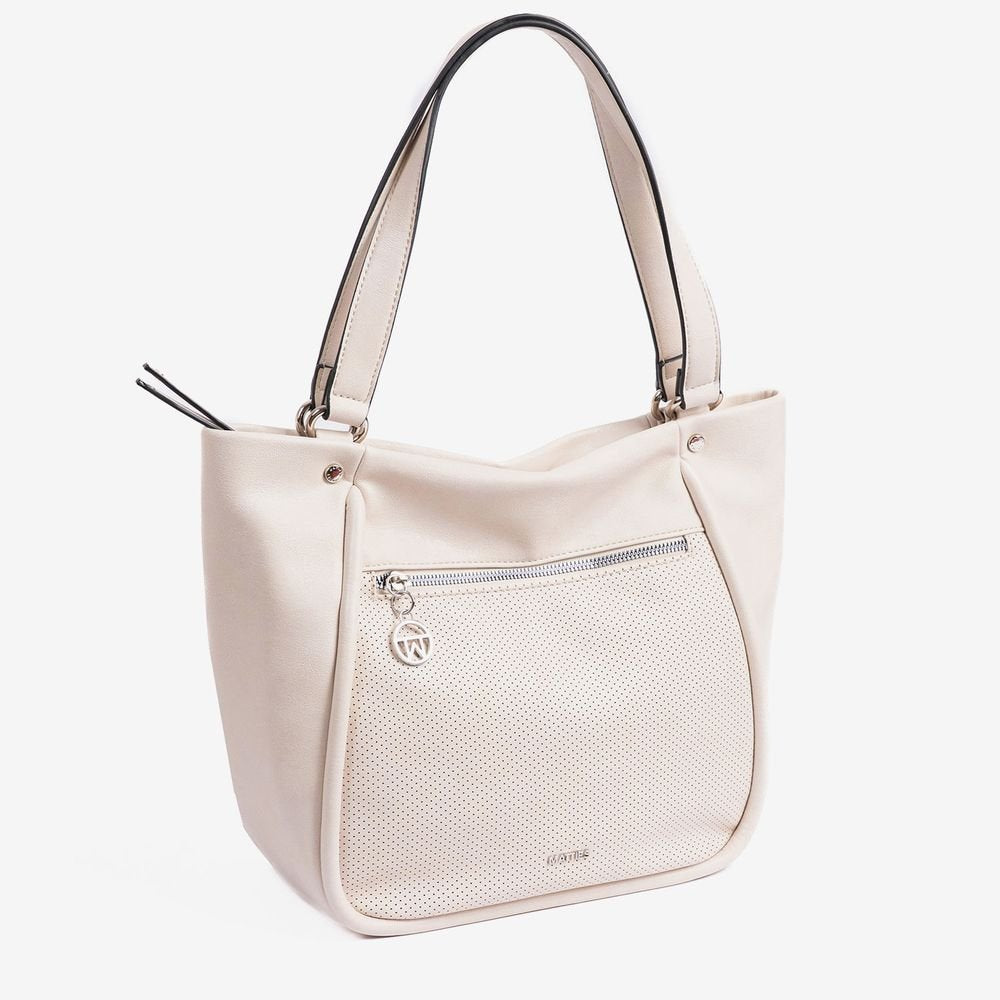 Bolso de Hombro Mujer Beige Mellow MATTIES