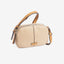 Bolso bandolera rectangular doble mujer beige Moon MATTIES
