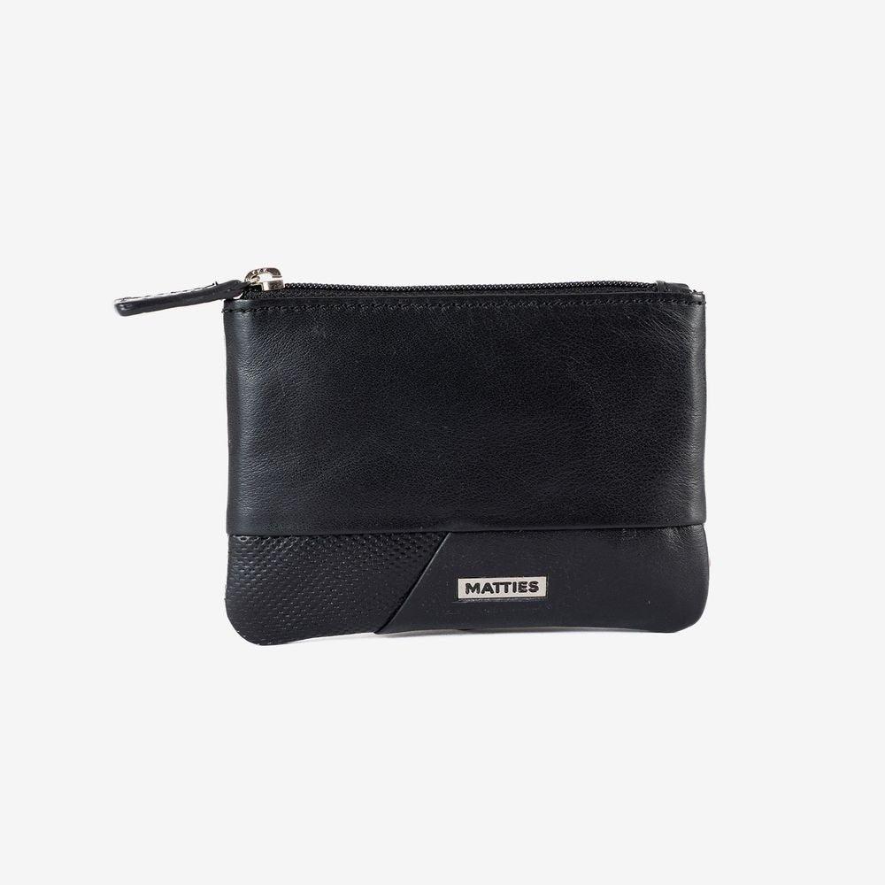 Monedero hombre Cremallera negro Roots MATTIES Imagen principal del producto