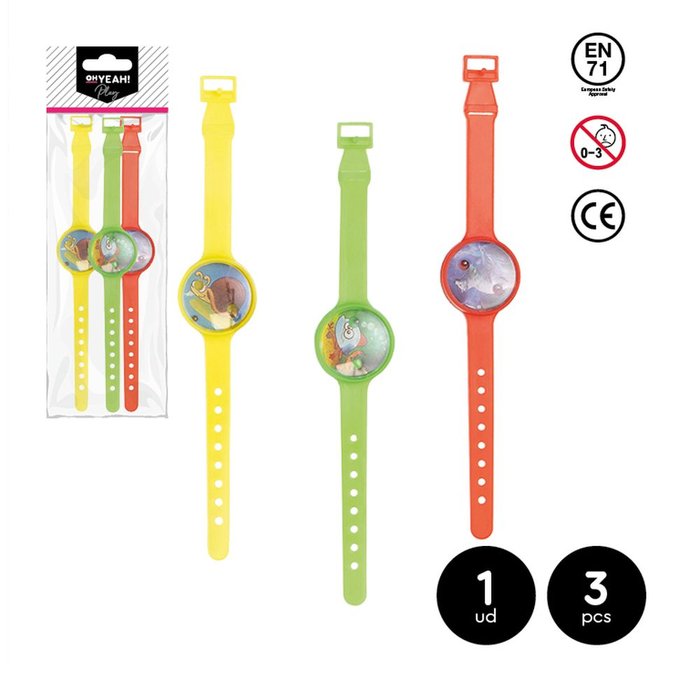 SURTIDO JUGUETES PARA PIÑATA RELOJES ANIMALES 3 UNIDADES | AMBER MOOD OH YEAH | 1 UNIDAD | 28435557713367 Imagen principal del producto