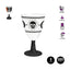 COPA AGUA/VINO CALAVERA REU,PIE NEGRO 220CC BLISTER 3 UDS | AMBER MOOD OH YEAH | 1 UNIDAD | 8435557718320
