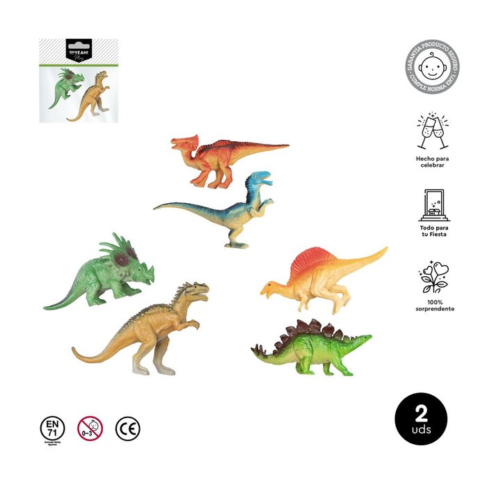 JUGUETE PIÑATA FIGURAS DINOSAURIOS SURTIDOS | AMBER MOOD OH YEAH | 1 UNIDAD | 28435557723168