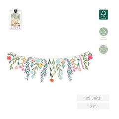 GUIRNALDA FLORAL 3M CARTON 22 PIEZAS | AMBER MOOD OH YEAH | 1 UNIDAD | 8435557731176